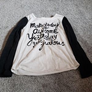 Epic Threads Small Long Sleeve Tshirt Words